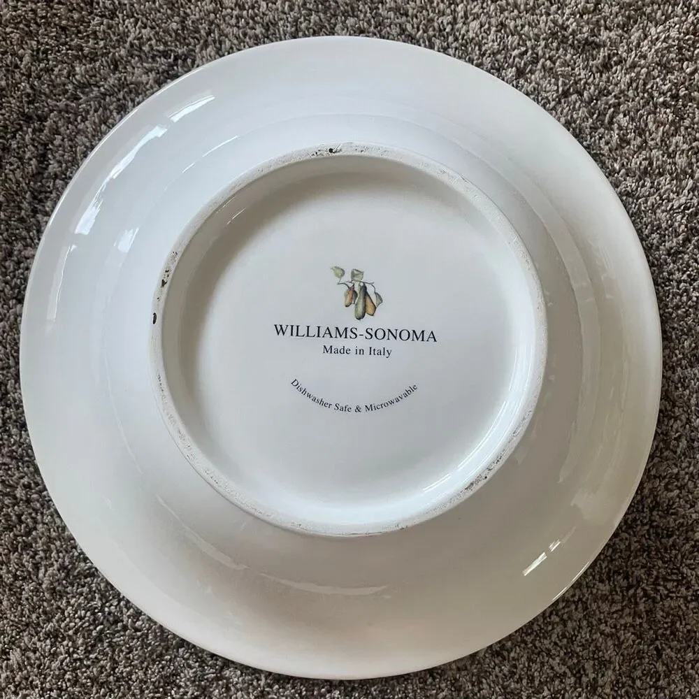 Williams Sonoma large serving bowl 14”